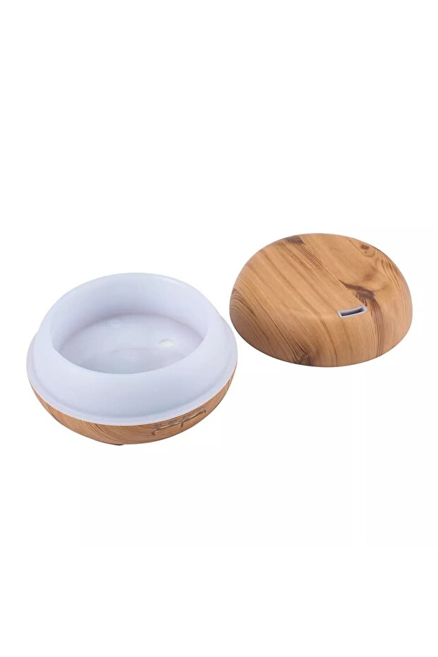 Macvi® Aromatherapy Diffuser 550 ml, Beige, with 7-color LED and humidifier function - 3