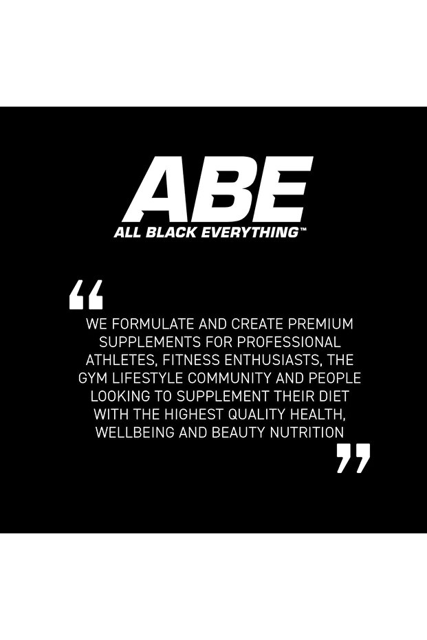 ABE Pre workout Food Supplement Energy Flavour, 375 Gm - 8