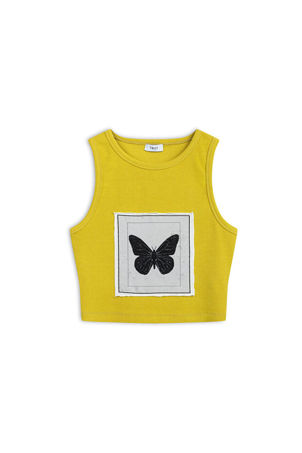 تي شيرت مع رقعة مرئية - 3