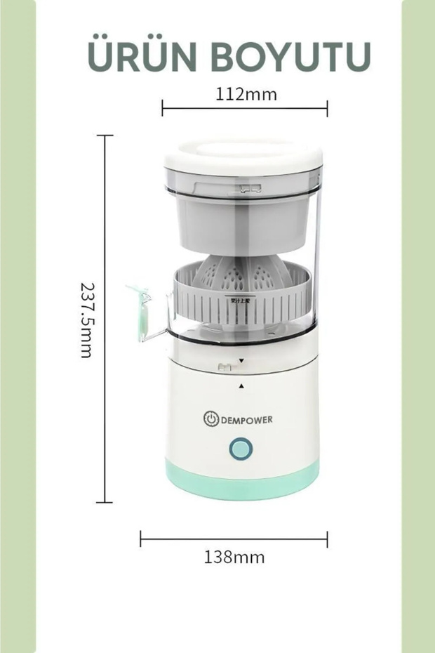 🍊 Wireless Vegetable Fruit Juicer - 2