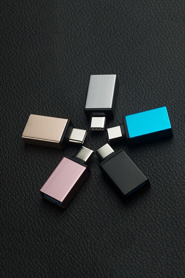 Type-c To Usb 3.0 (YÜKSEK HIZLI) Veri Aktarımı Otg Çevirici Dönüştürücü Adaptör - 7