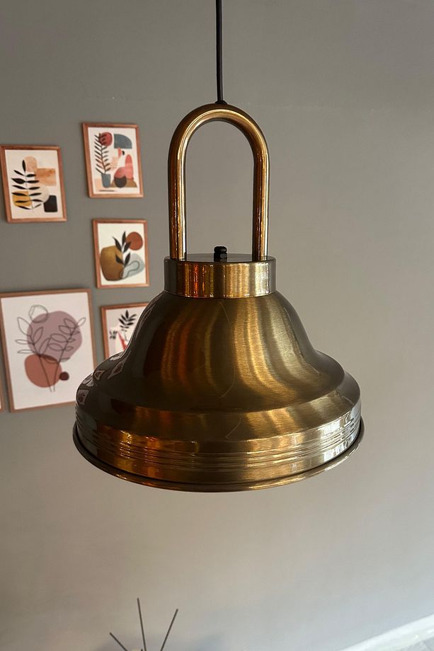 Ulmete Eskitme Kilit Kafa Tekli Sarkıt Avize Salon Ofis Otel Restoran Avizeleri Vintage Tasarım - 7