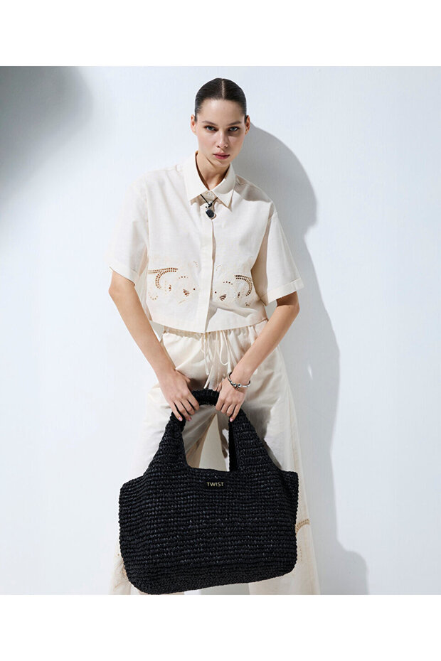 NAKIŞLI GÖMLEK CEKET - 1