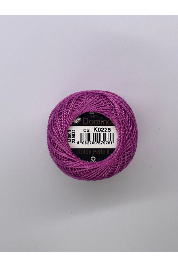 K0225 - خيط تطريز كوتون بيرل رقم 8