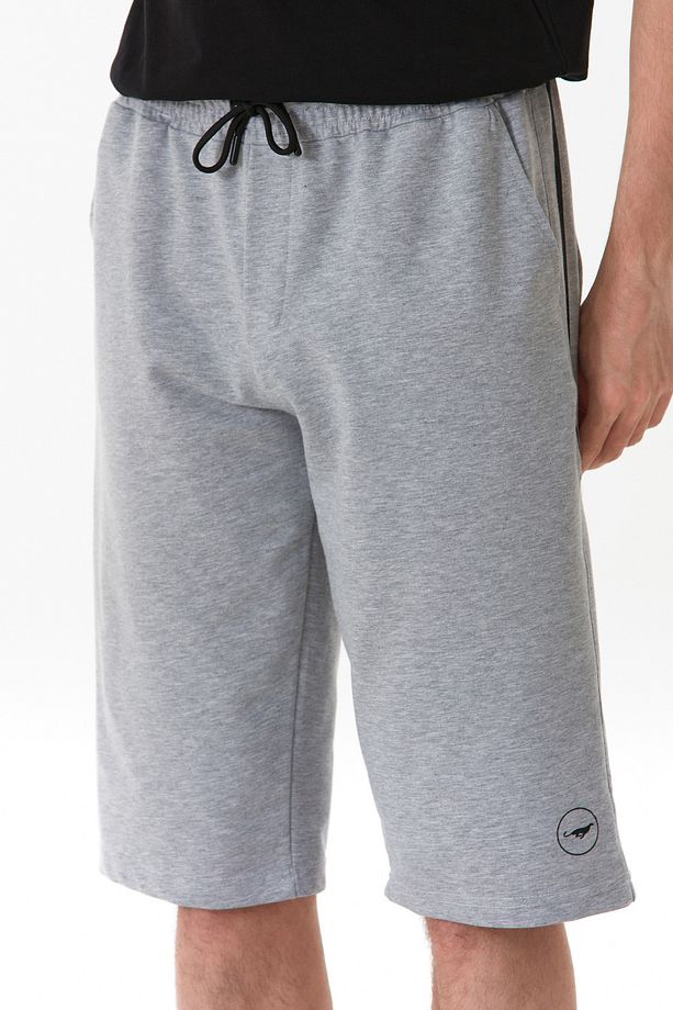 Beli Bağcıklı Çift Cepli Şort - 5