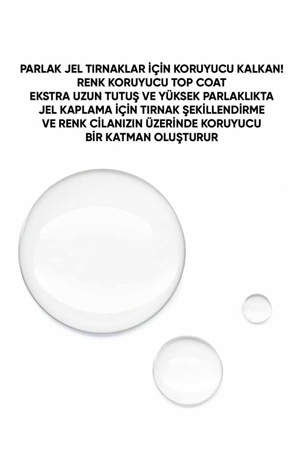 Colour Shield Top Coat Tırnak Cila - 3