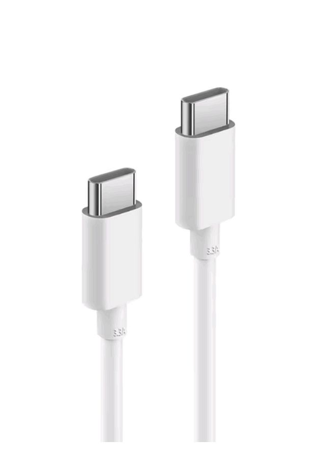Huawei Matebook Ve Cep Telefonu Uyumlu Orijinal Usb-C to Usb-C Şarj Kablosu 3.3A 1.8M Kutusuz - 1