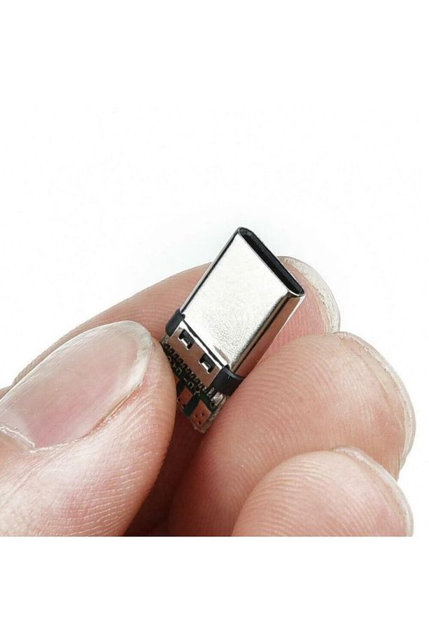 Erkek Type C to Dip Soket 4 Pin USB 3.1 Smd Lehimlenebilir Padler Konnektör Telefon Şarj Board Usb - 4
