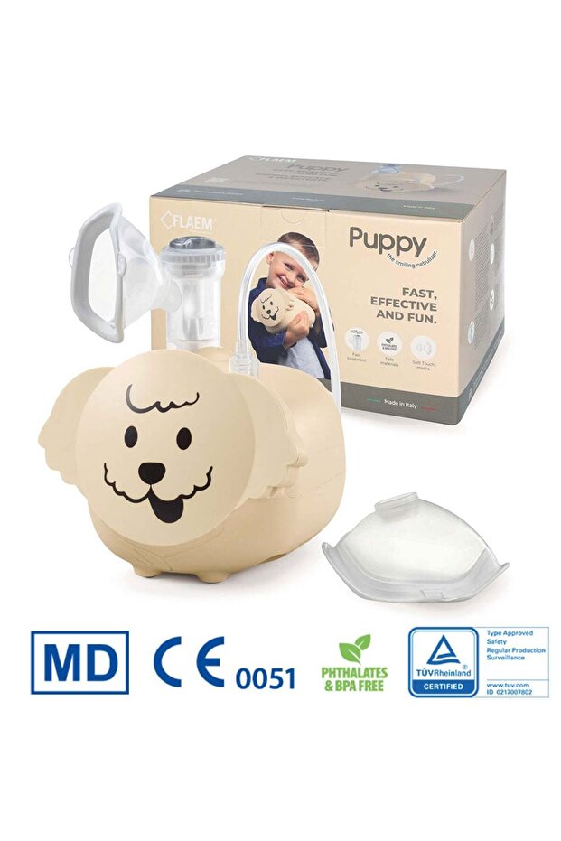 Puppy Aerosol Device, Made in Italy, Continuous Operation, 2 Nebulization Speeds - 1