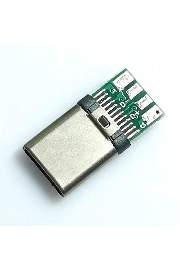 Erkek Type C to Dip Soket 4 Pin USB 3.1 Smd Lehimlenebilir Padler Konnektör Telefon Şarj Board Usb - 5