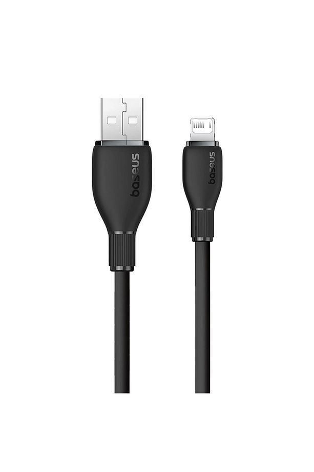 Pudding Hızlı Şarj Özellikli Usb To Lightning 2.4 A. Kablo 1.2m Siyah - 2
