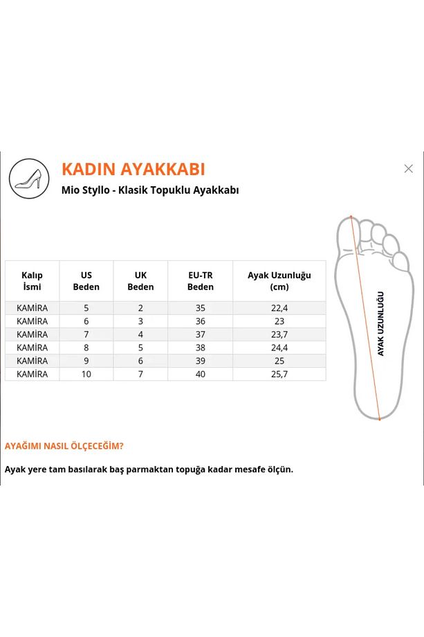 Natalyn File Nakış Ve Boncuk Detaylı Sivri Burun Kadın Topuklu Ayakkabı - 5