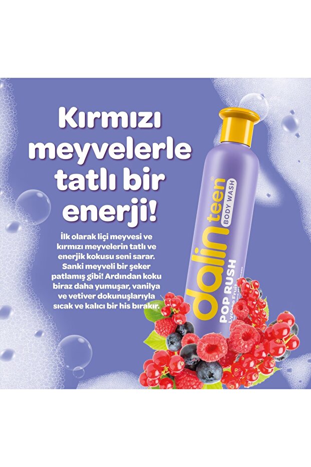 Teen Pop Rush Duş Jeli 190 ml - 3