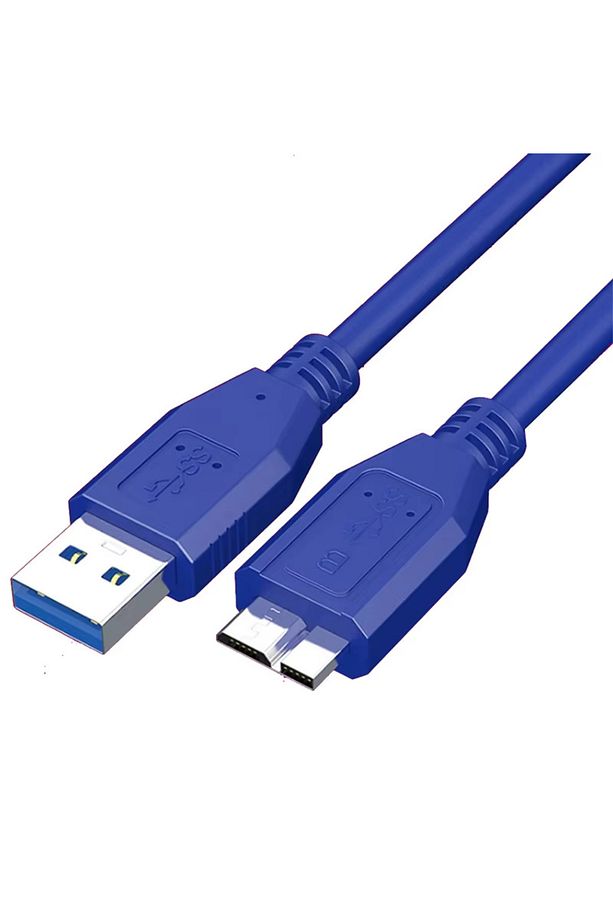 1.5 Metre 1.5m Harddisk Kablosu Yüksek Hiz Usb 3.0 Tip A Mikro B Kablo Hızlı Veri Aktarma Kablosu - 7