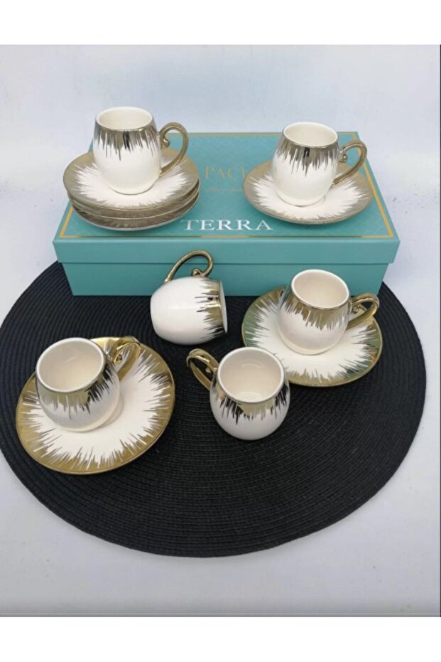 ŞNR 101839 KAHVE FİNCANI TERRA 6'LI 1X6 - 1