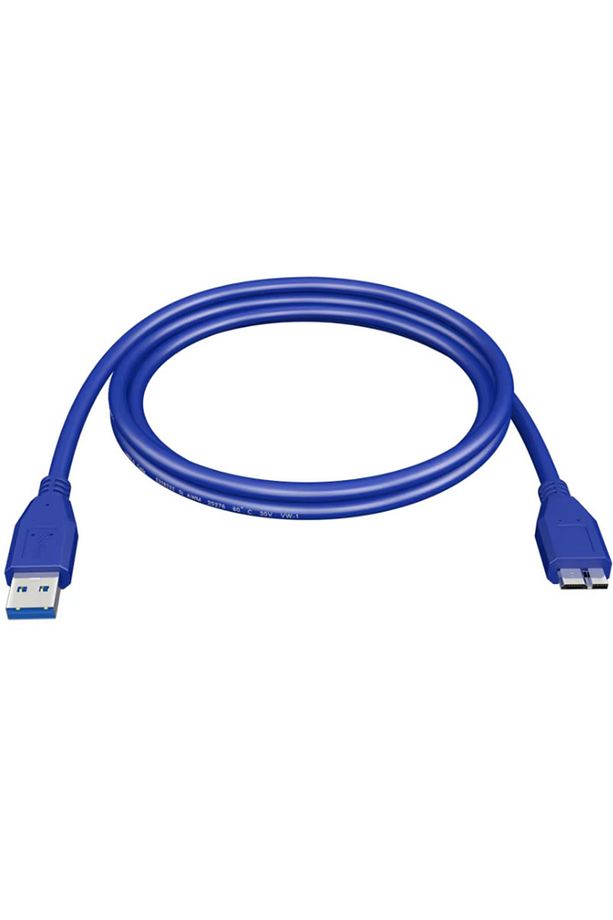 1.5 Metre 1.5m Harddisk Kablosu Yüksek Hiz Usb 3.0 Tip A Mikro B Kablo Hızlı Veri Aktarma Kablosu - 6