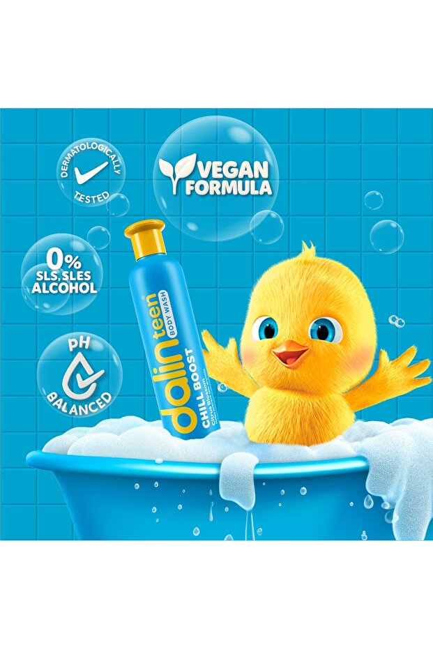 Teen Chill Boost Duş Jeli 190 ml - 4