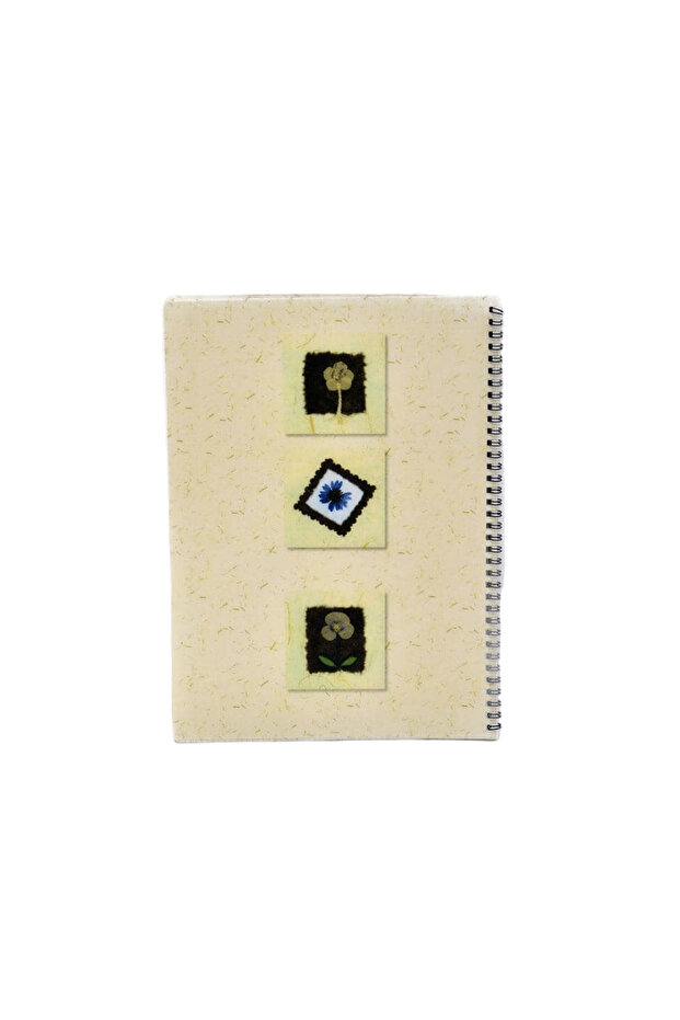 Hardcover (wired) square notebook, 60 sheets - 2