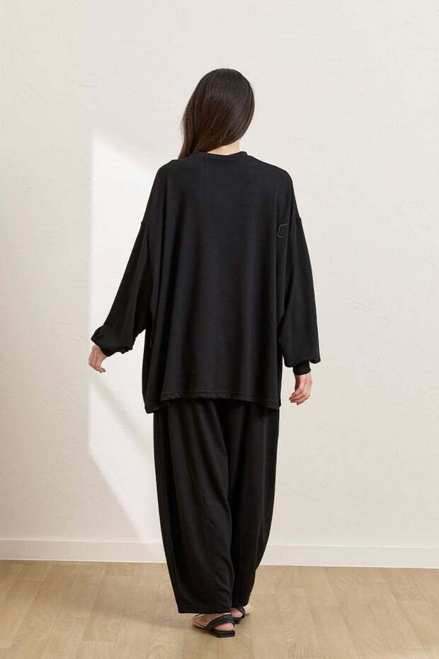 Μαύρο Φαρδύ Σετ - 4