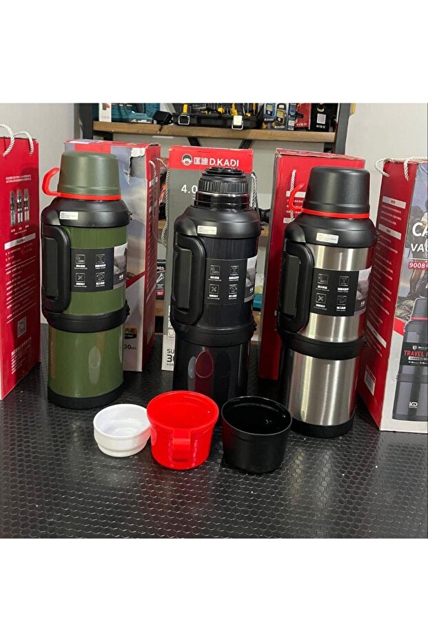 4 litre çelik termos