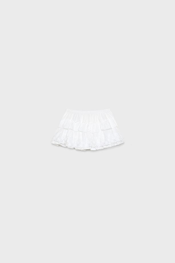 Fırfırlı Etek Pantolon - 6