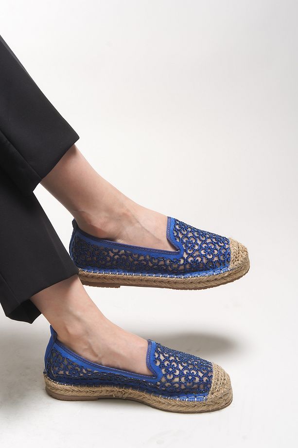 Jehyeth Kadın Espadril 00128 Mavi - 3