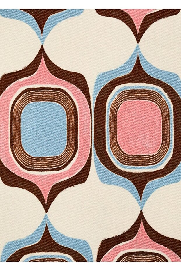 Desenli kısa etek - 6