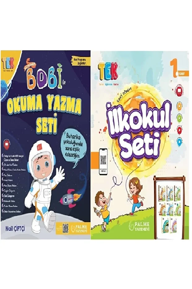 1.SINIF TEK BOBİ İLE OKUMA YAZMA SETİ & 1.SINIF TEK İLKOKUL SETİ (2.DÖNEM) "YENİ MAARİF MODEL" 2025 - 1