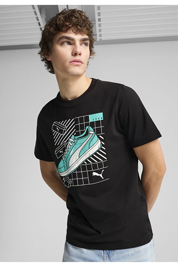 Graphics Sneaker Tee Men - 5