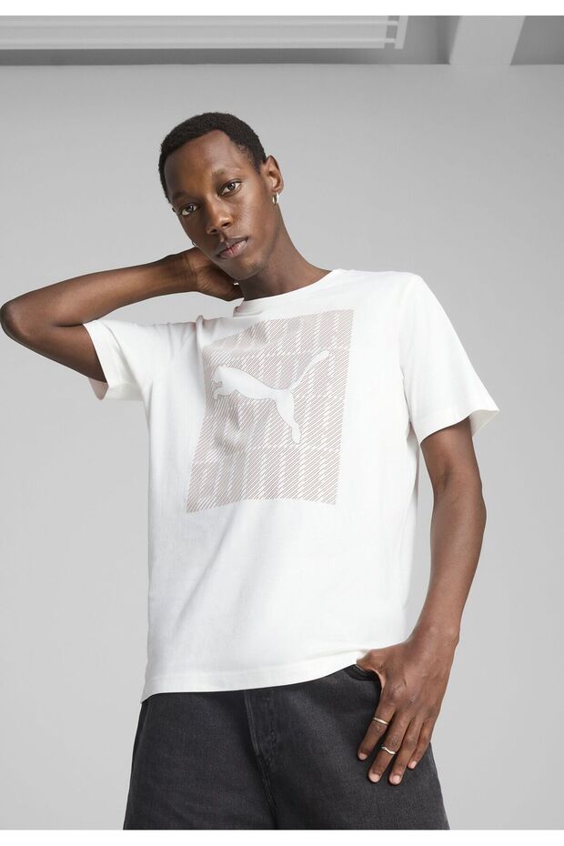 Graphics Wording Tee Men - 5