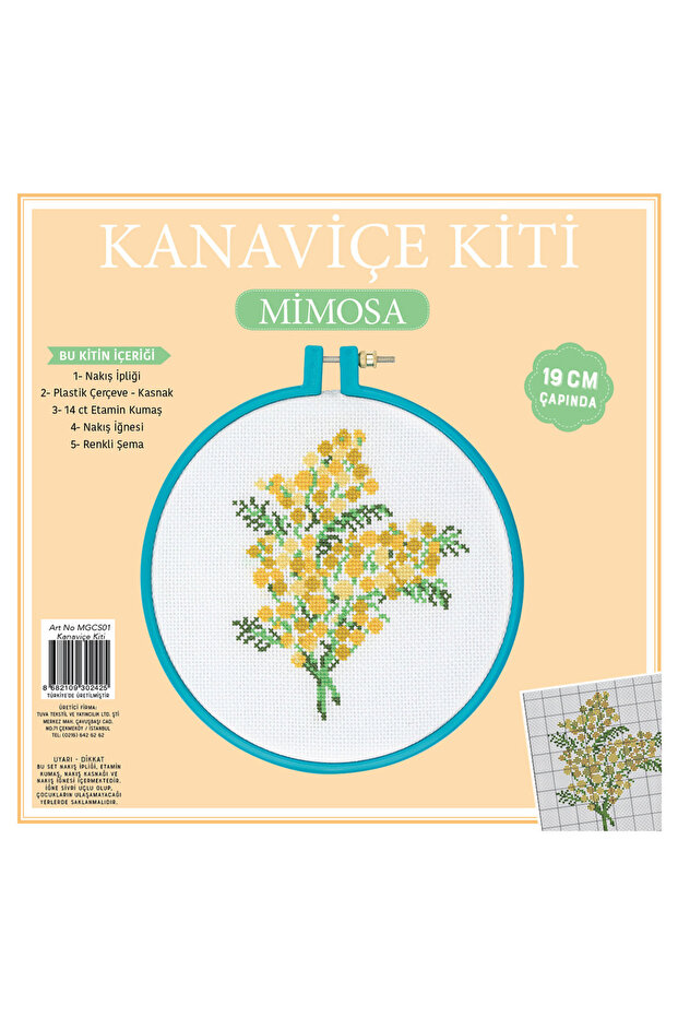 Kanaviçe Kiti-Mimoza - 1