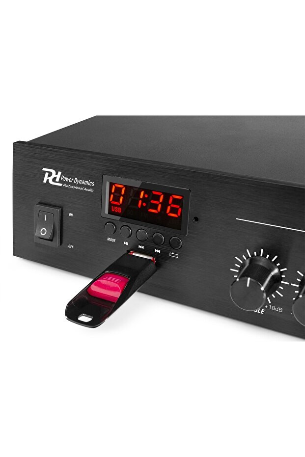 Mini ambient audio system, bluetooth, USB, FM - 6