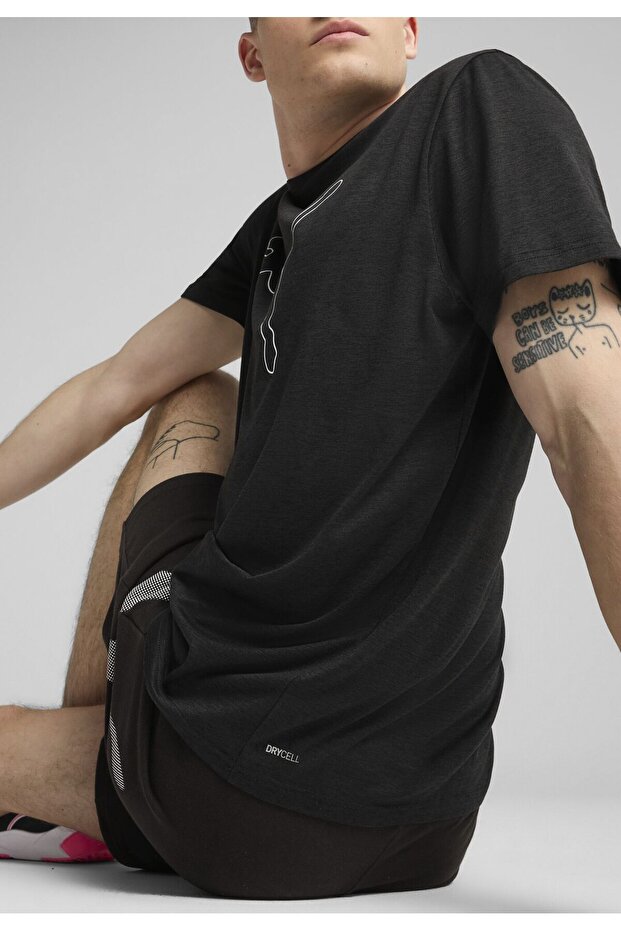 TAD ESSENTIALS Heather Cat Tee Bărbați - 7