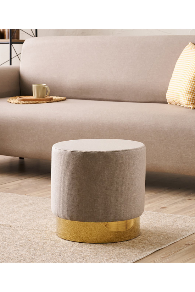 Bodrum Puf - Bej - 1