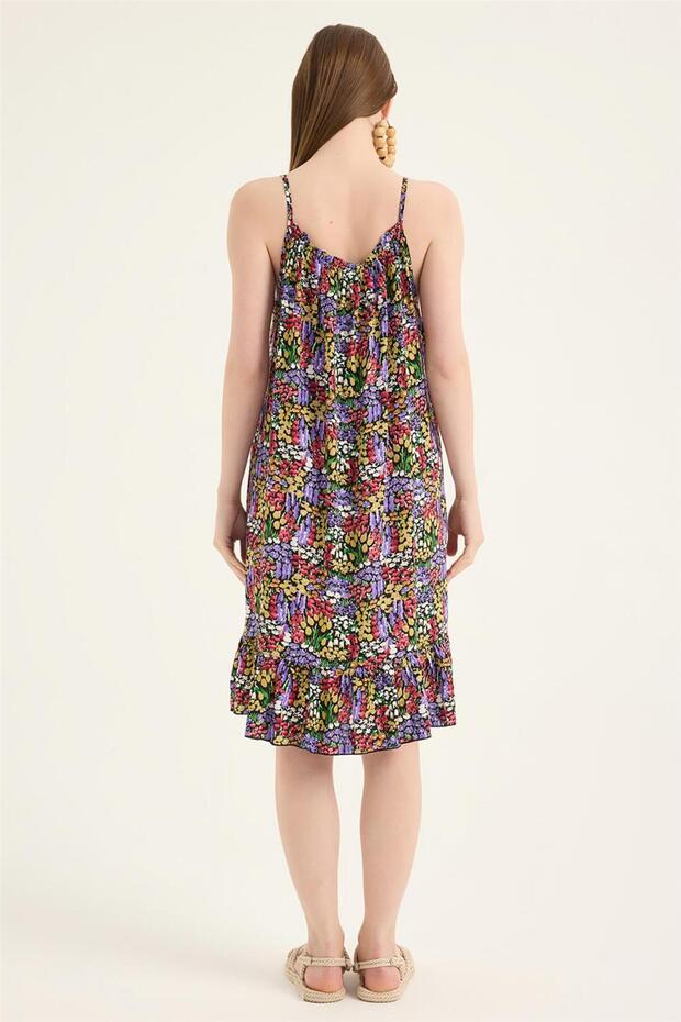 İnce Askılı Bluz - 5