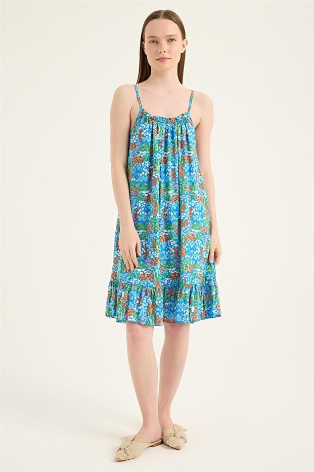 İnce Askılı Bluz - 1