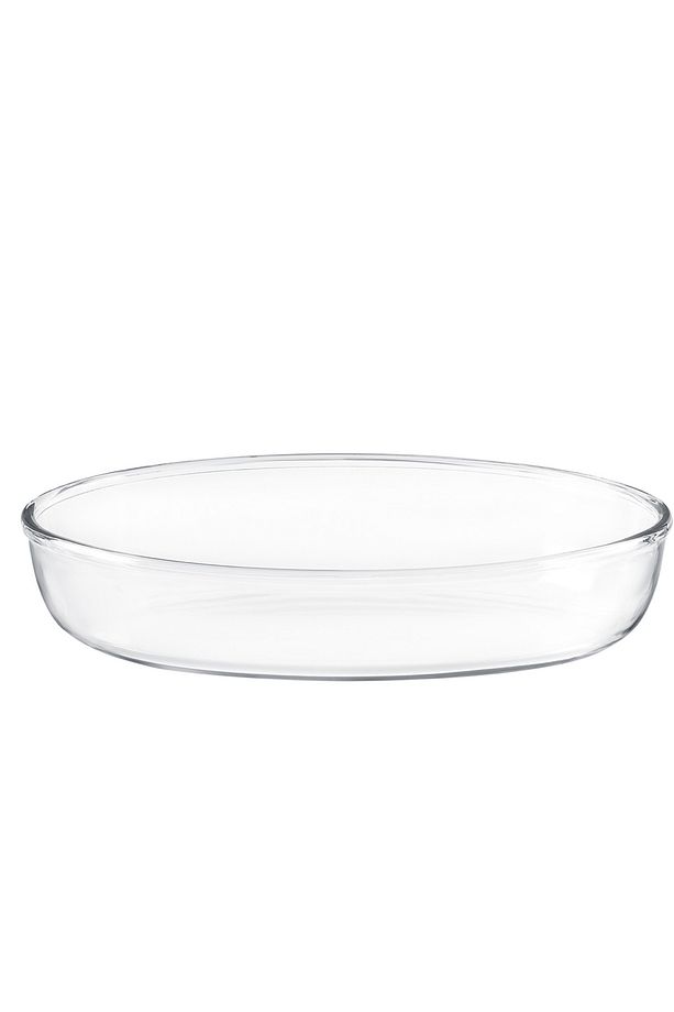 Cholet Büyük Boy Oval Borosilikat Cam Fırın Tepsisi – 3200 ml - 2