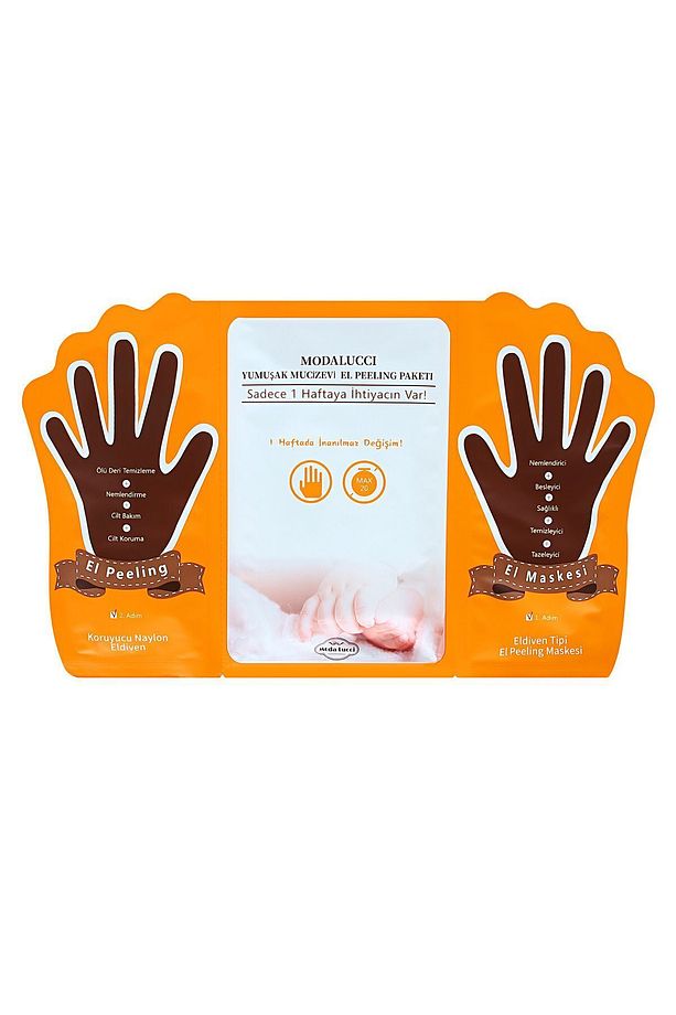 MODALUCCİ HAND PEELİNG- SOYULAN EL PEELİNG MASKESİ 3'LÜ - 2