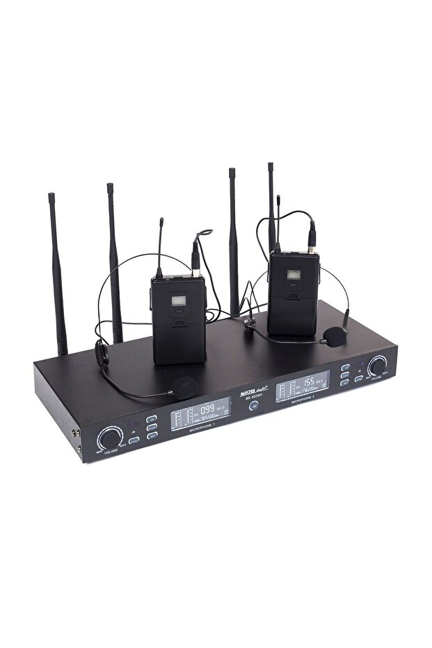 BE5035T, Set microfoane wireless headset, true diversity, UHF, PLL - 1