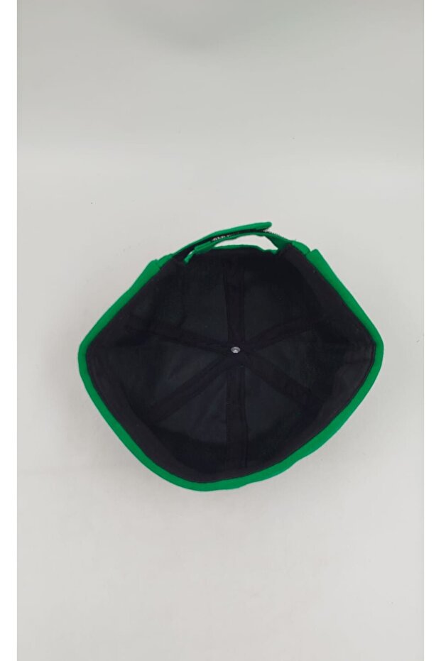 Basic Yeşil Renkli Sipersiz Docker Şapka - 5