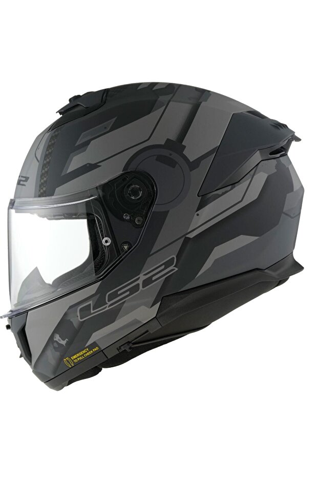 STREAM 2 SHADOW MAT TITANIUM-GRİ KASK - 3