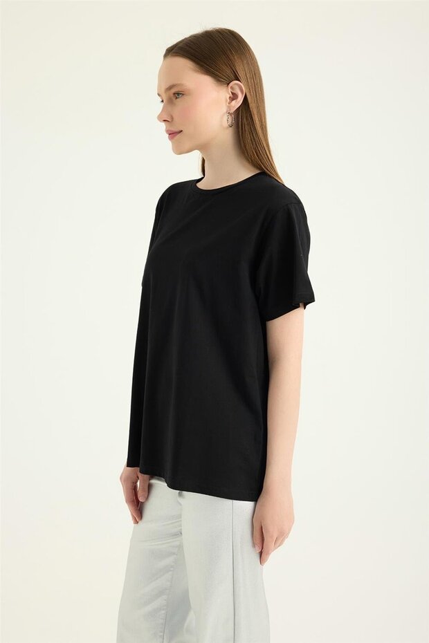Yuvarlak Yaka Tshirt - 2