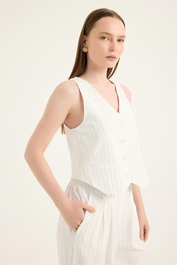 Ριγέ γιλέκο - 3