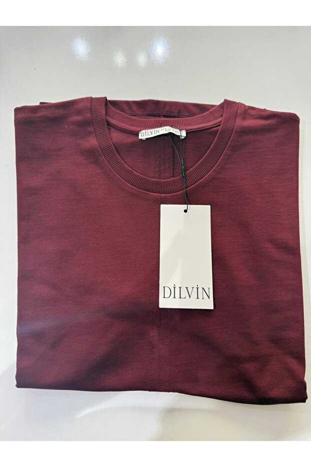 Drape detaylı t-shirt - 1