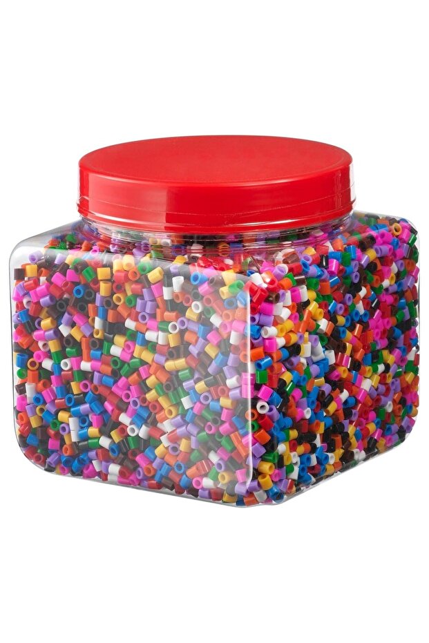 Beads, Mixed Colors - 1