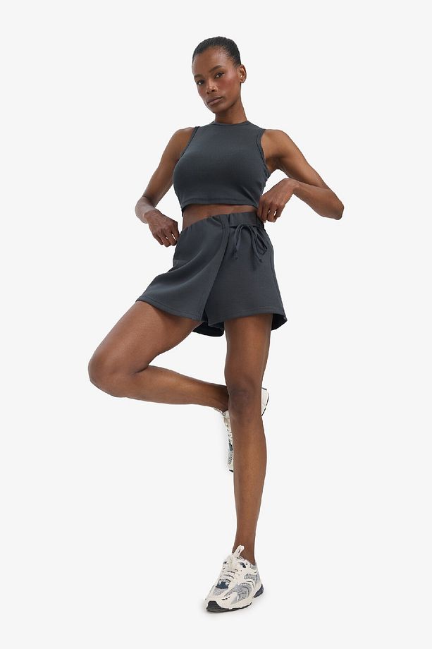 DeFactoFit Standart Fit Kısa Paça Sporcu Modal Şort C0556AX25SM - 5