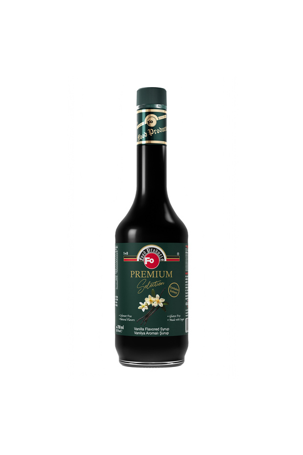Vanilya Aromalı Şurup - Premium 700 ml