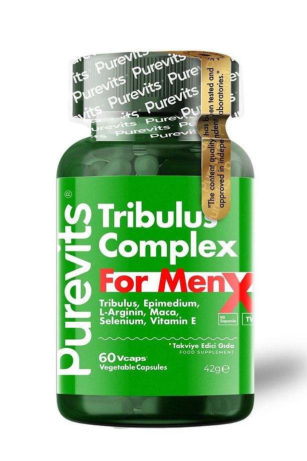 Tribulus Formen Complex Two Factor 60 Adet Vegan Kapsül - 1