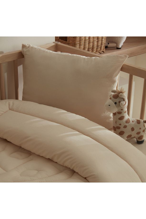 Bebek Giraffe Kapitoneli Comfort Set Sarı - 3
