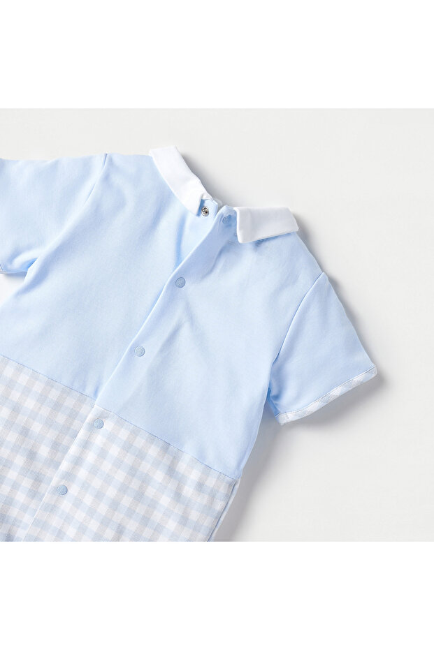 رومبير مزين بدب مع زر للإغلاق - 4